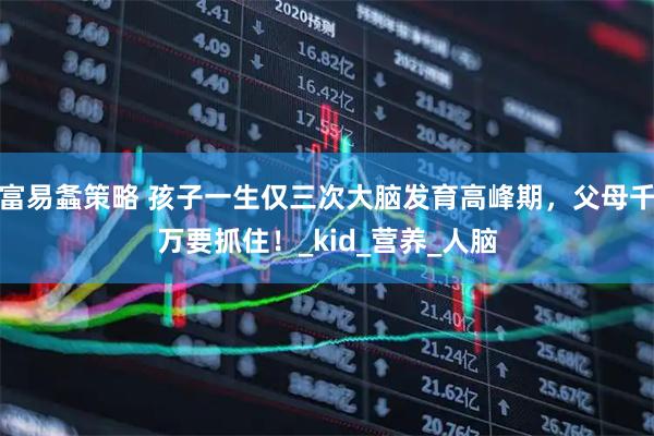 富易螽策略 孩子一生仅三次大脑发育高峰期，父母千万要抓住！_kid_营养_人脑