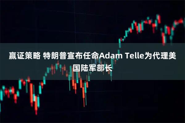 赢证策略 特朗普宣布任命Adam Telle为代理美国陆军部长